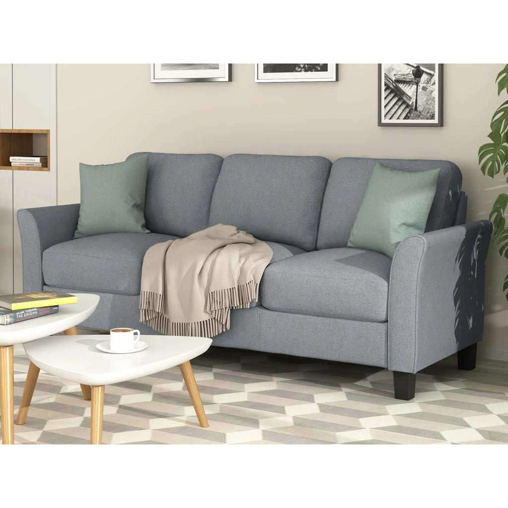 Gray Chair and 3-Seat Sofa I776625