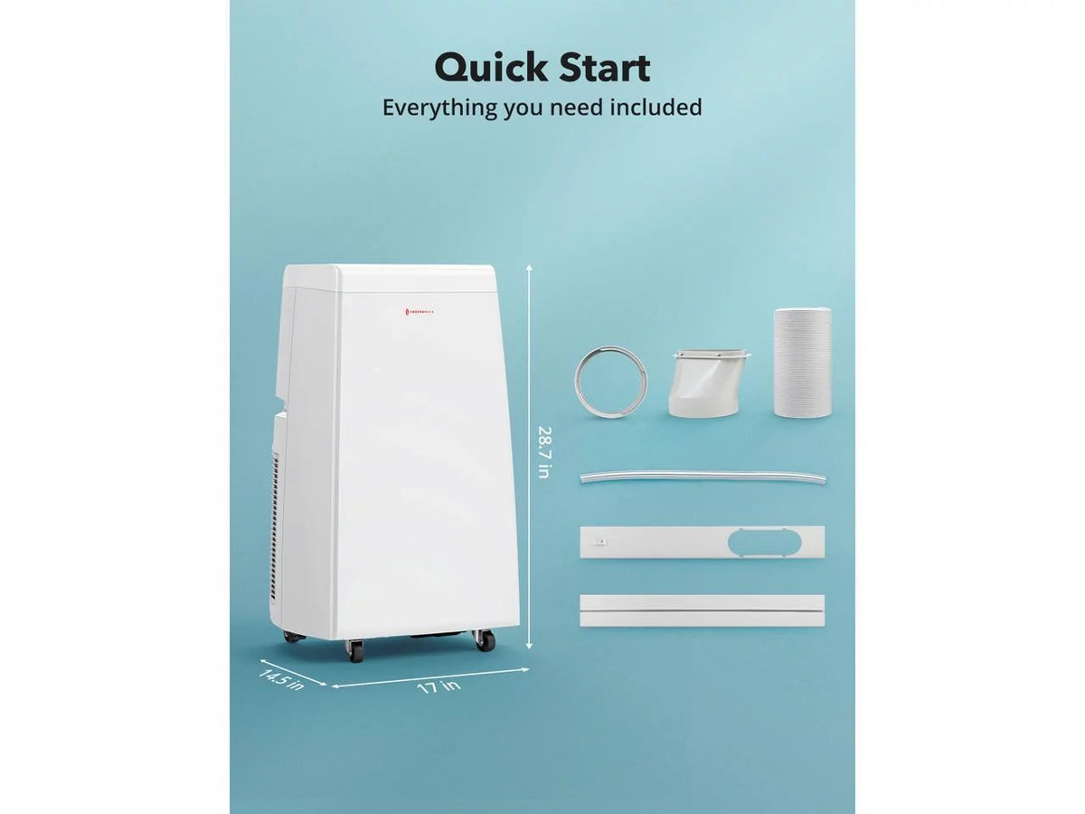 10,000 BTU 3-in-1 Portable Air Conditioner, Fan, and Dehumidifier W99868