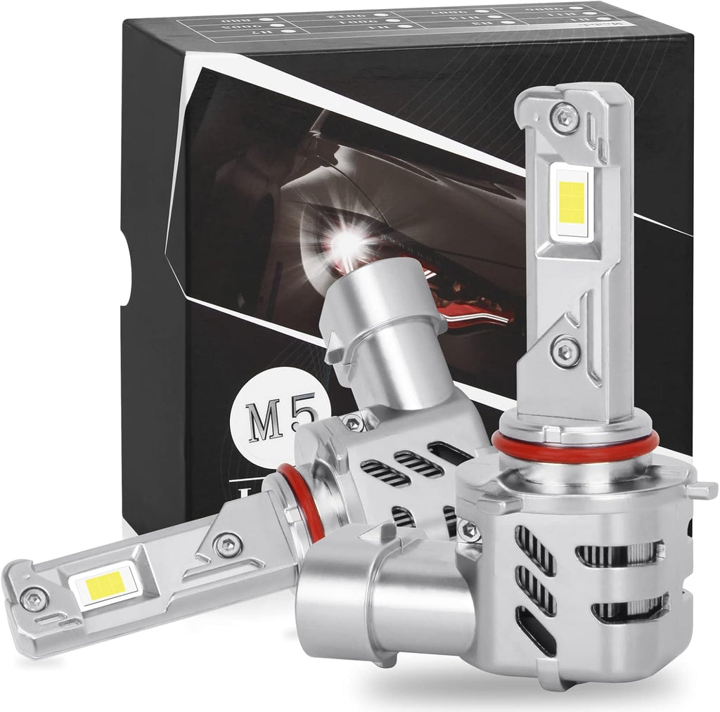 9005 LED Headlight Bulbs 6000K Xenon White, 2 Pack P1443