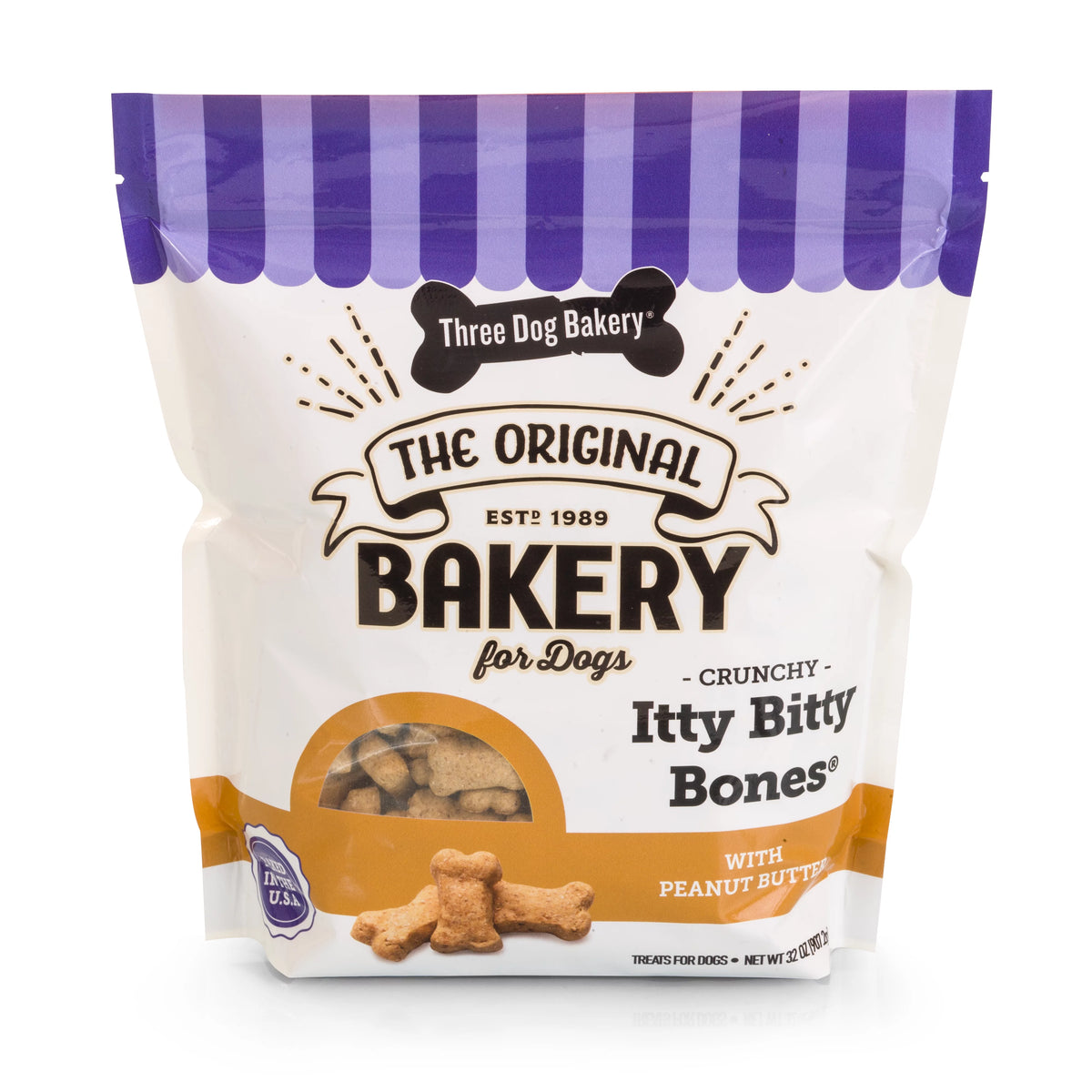 Peanut Butter Dog Treats, 32 oz Z15960