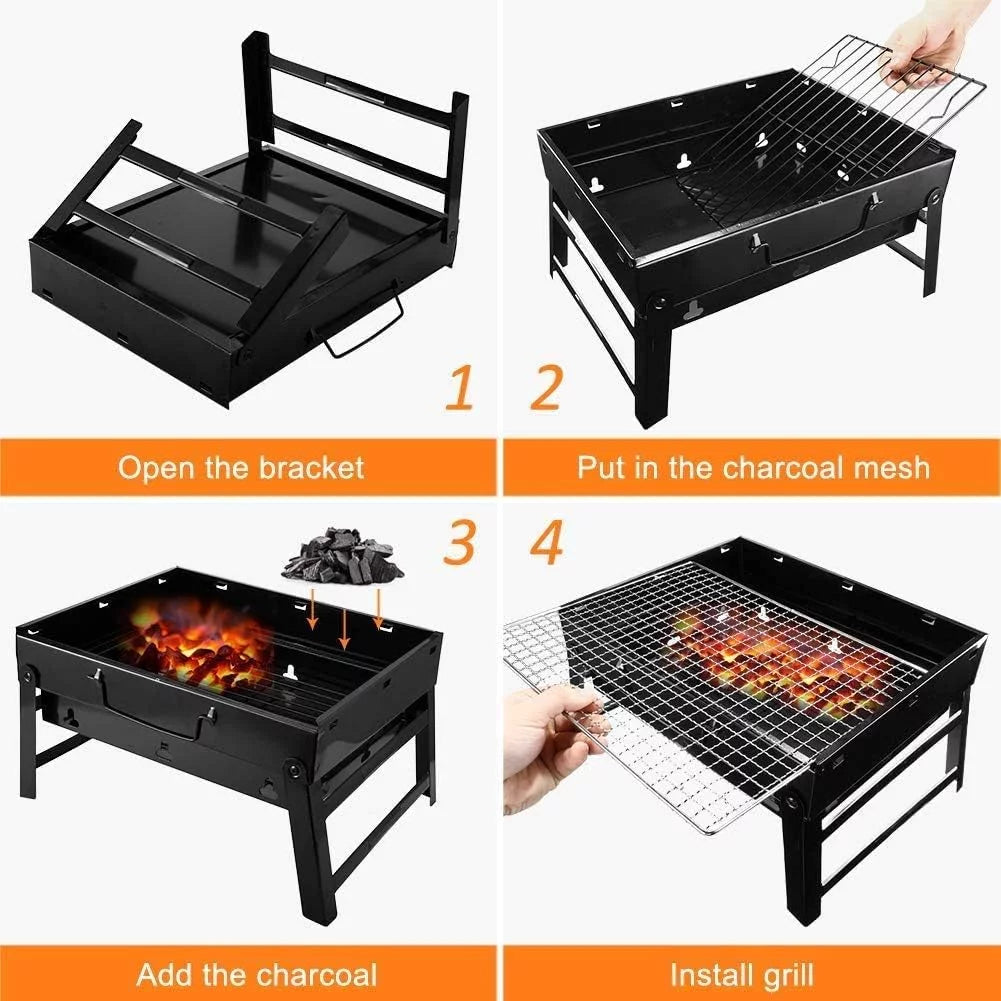 Portable Charcoal Grill Y1856