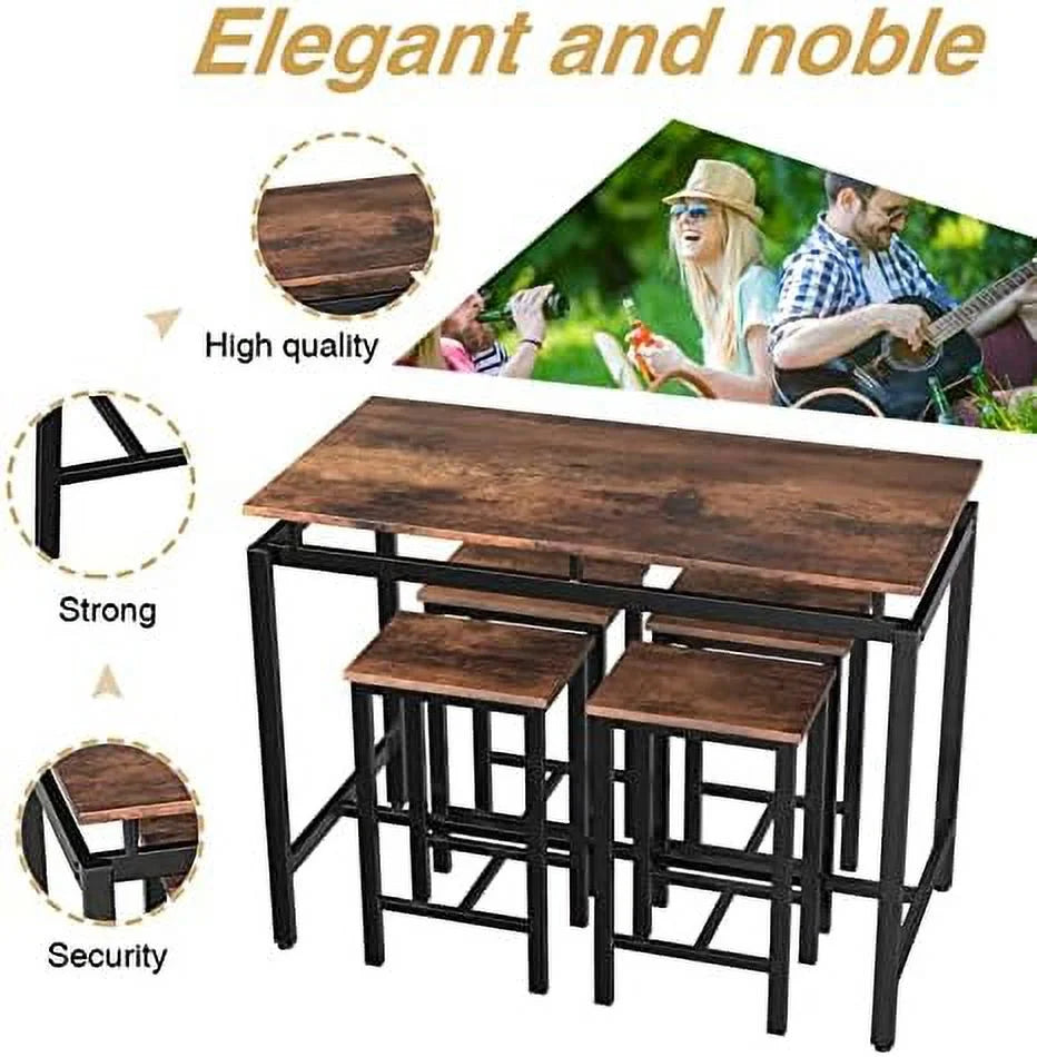 Dining Table Set for 4 5 Piece K96988