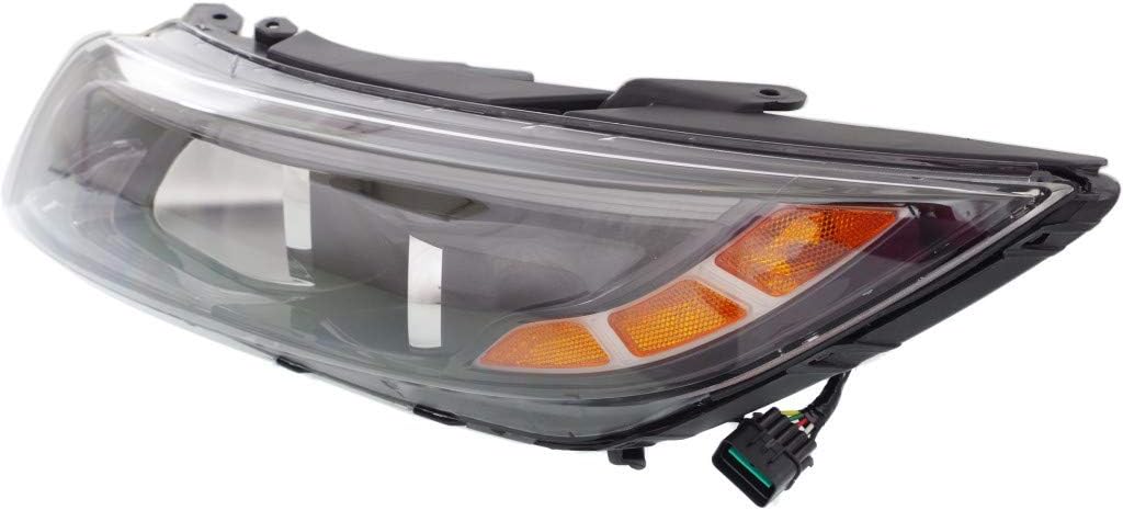 For Kia Optima Headlight Assembly 2014 2015 Driver Side Halogen M2594