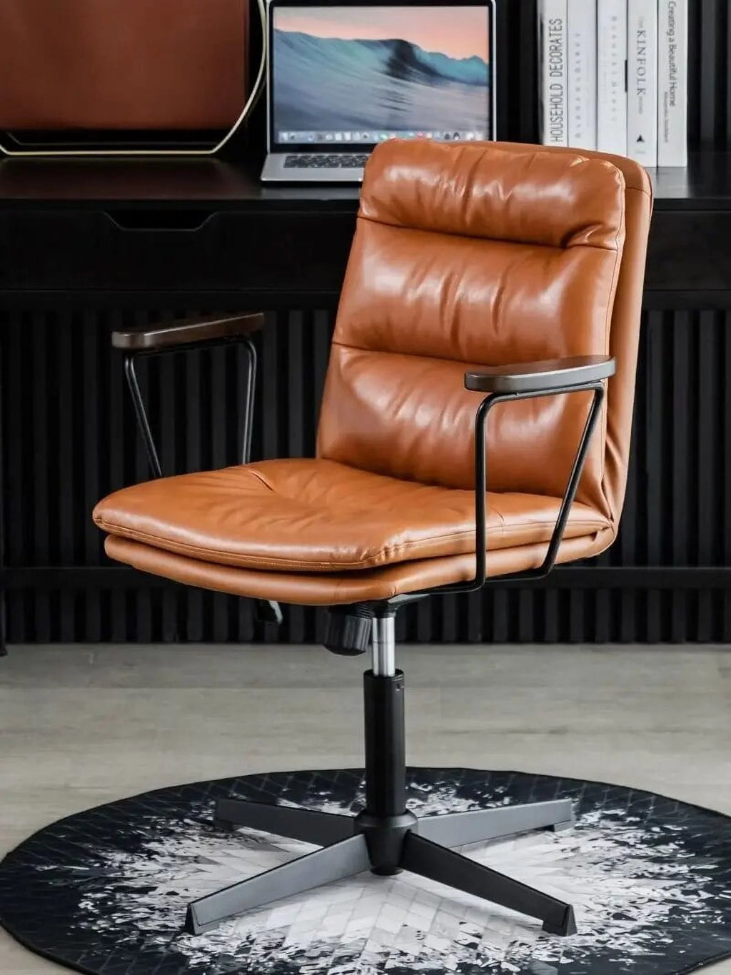 Cow Leather Computer Chair Office Chair Z67658
