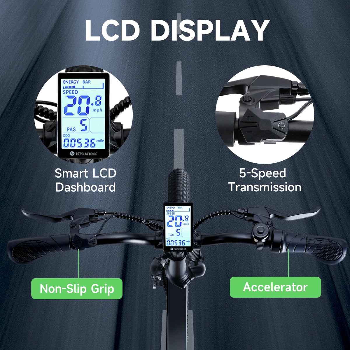 500W 20MPH 48V Removable Battery Folding Electric Bike M441725