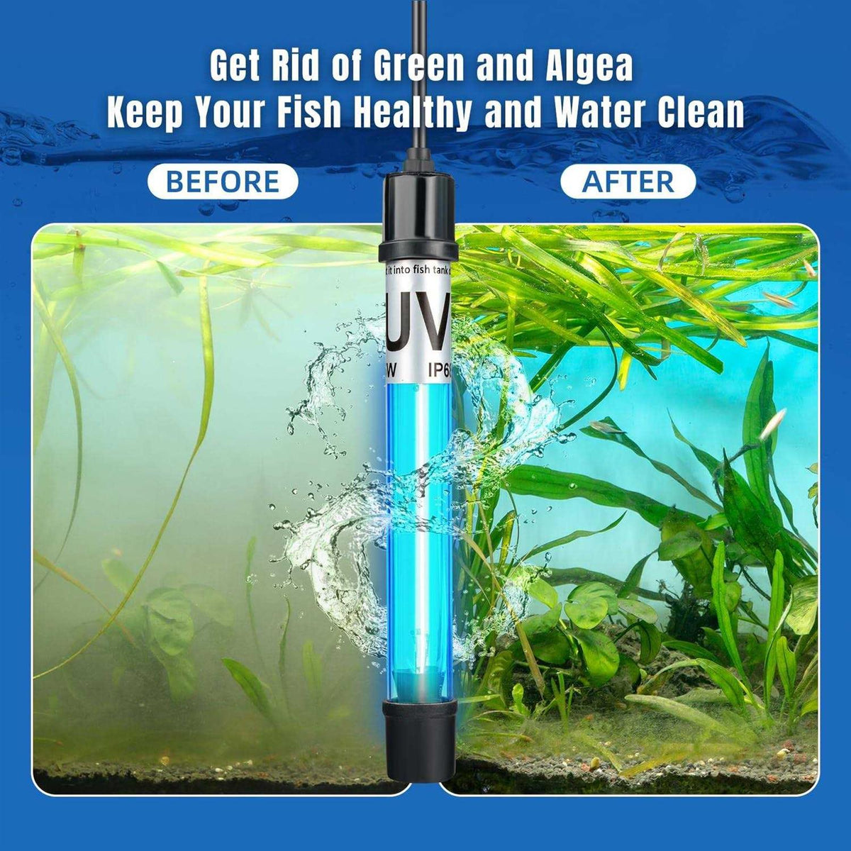 5W Aquarium UV Sterilizer F5307