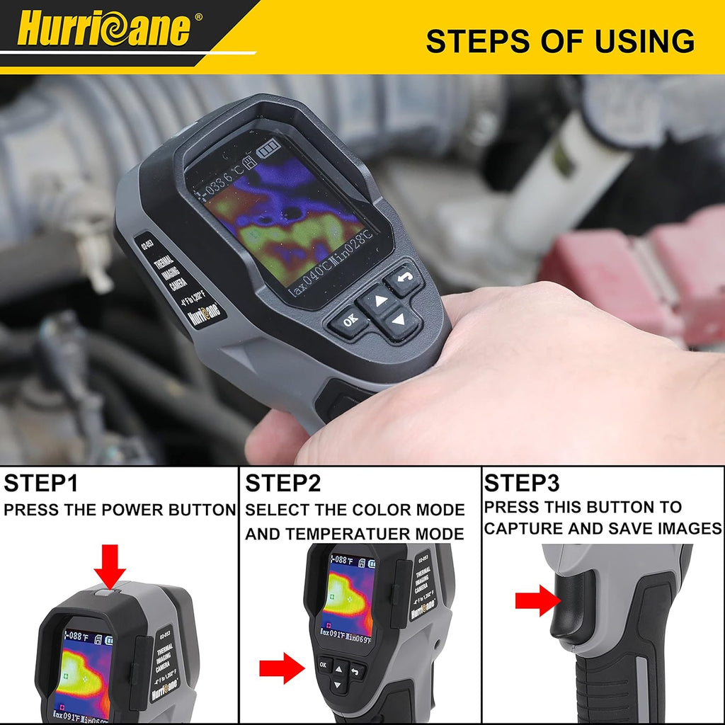 1.8 LCD Handheld Infrared Thermal Imaging Camera Z70089