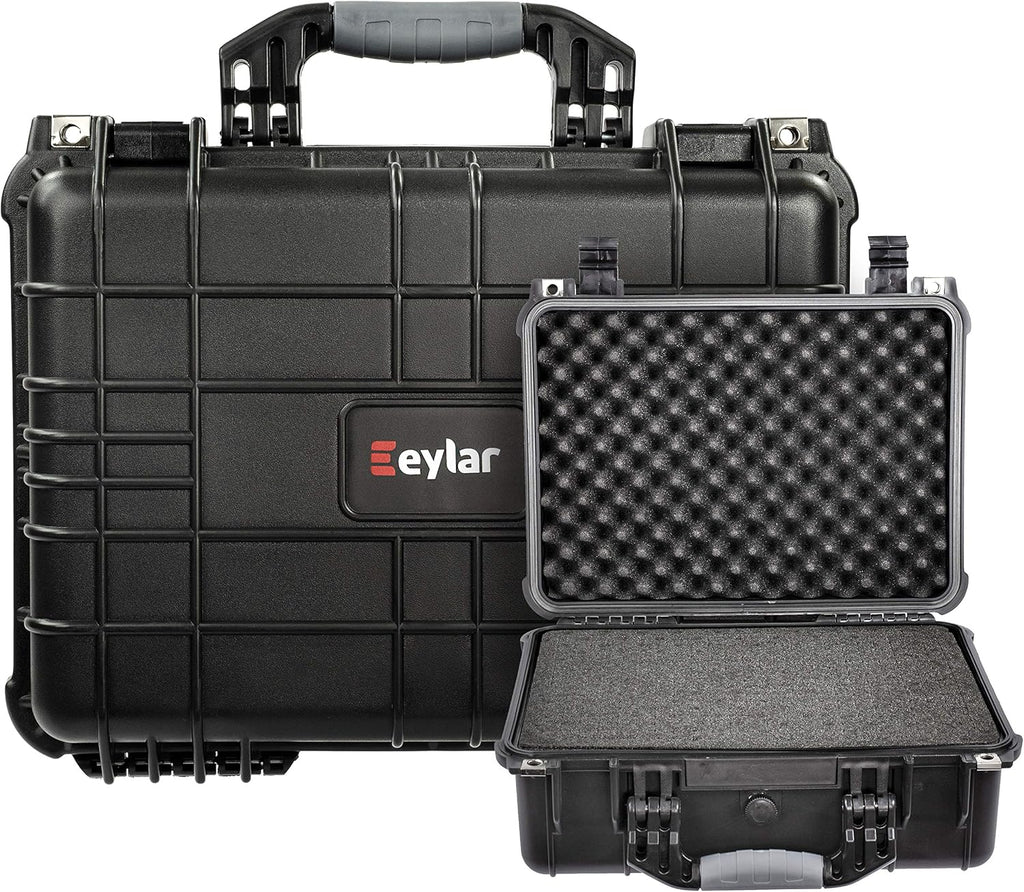Hard Camera Case Waterproof with Foam (Black) V78836