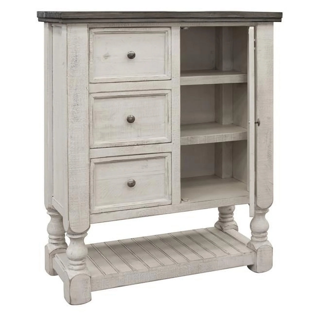 39 in. Solid Wood Three Drawer Chest A26236