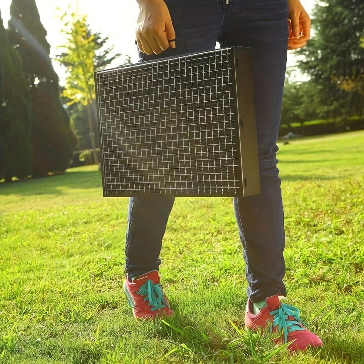 Portable Charcoal Grill Y1856