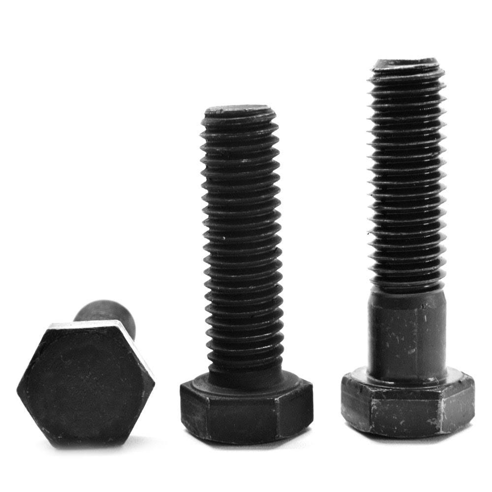 5/16x22-18 x 3 1/4x22 Coarse Thread Grade 5 Hex Cap Screw Black Oxide Pk 450 Y564