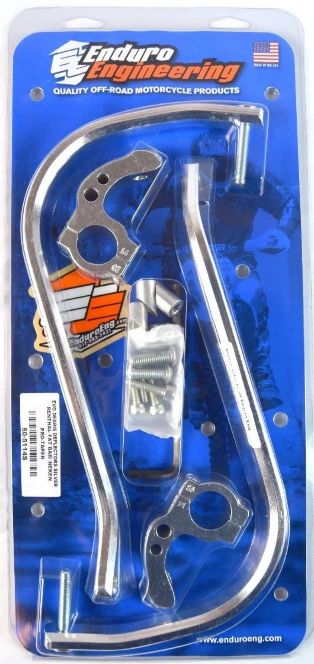 Orange Debris Deflectors for 1 1/8" Bars L418347