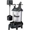 3/4 HP Zinc Thermoplastic Sump Pump with Vertical Float P4922