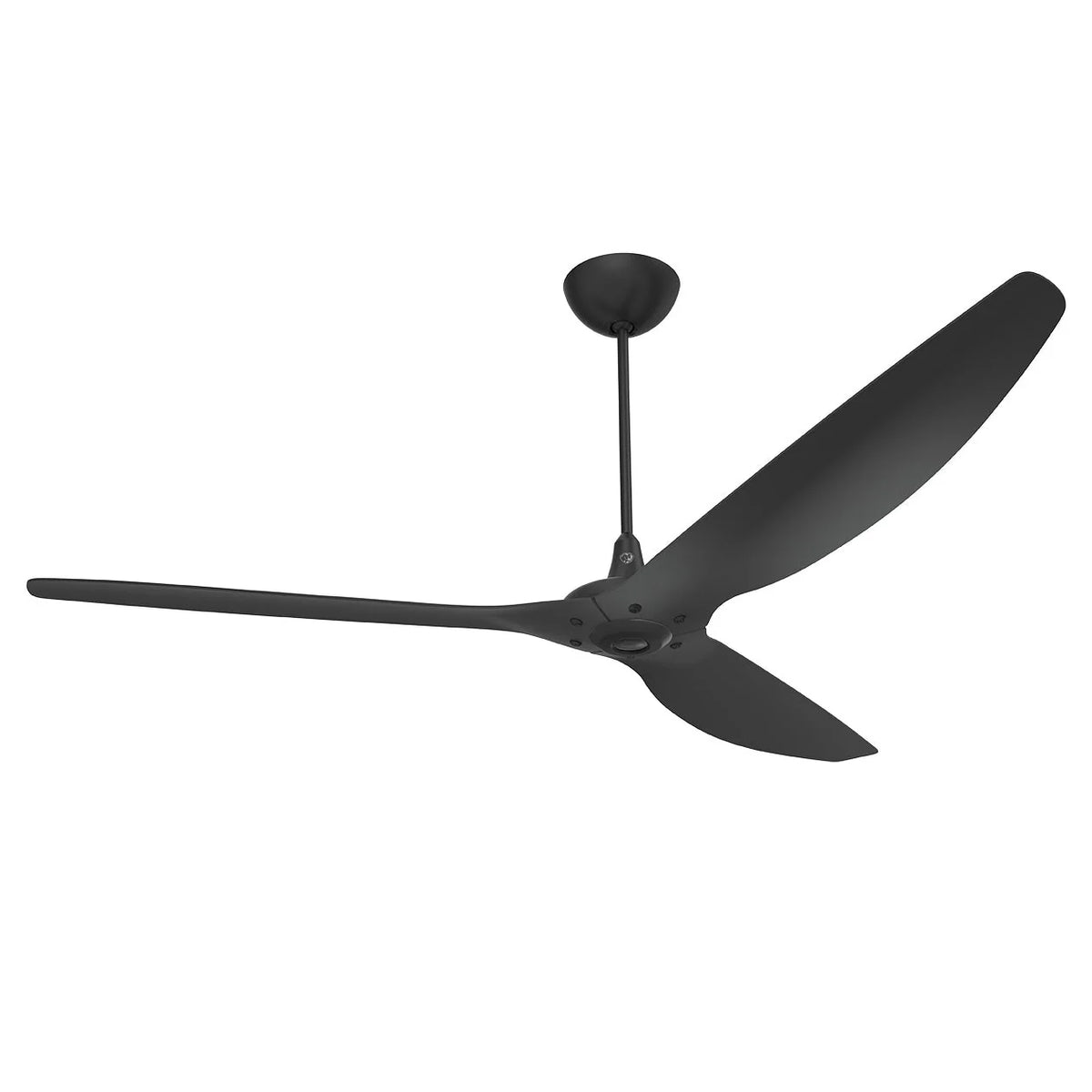 84 Ceiling Fan with Black Blades and Black Finish A367