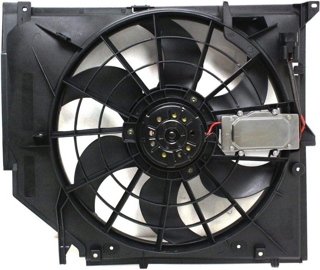 Radiator Cooling Fan For 2001-2005 BMW 325i 99-2000 323i M909