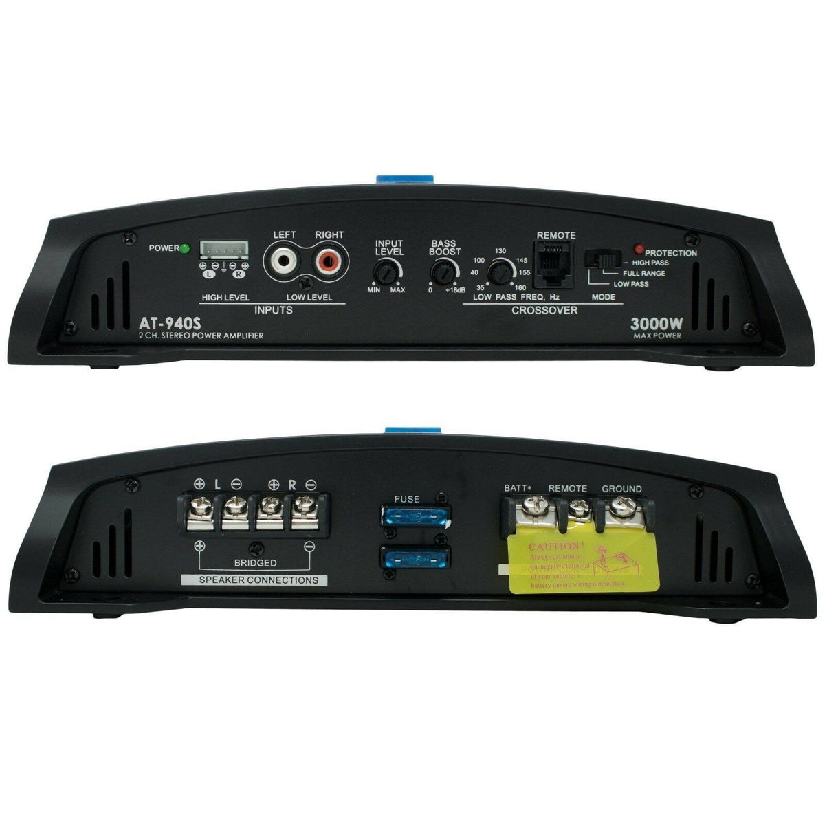 2 Channel 3000 Watts Car Audio Stereo Amplifier Q81849