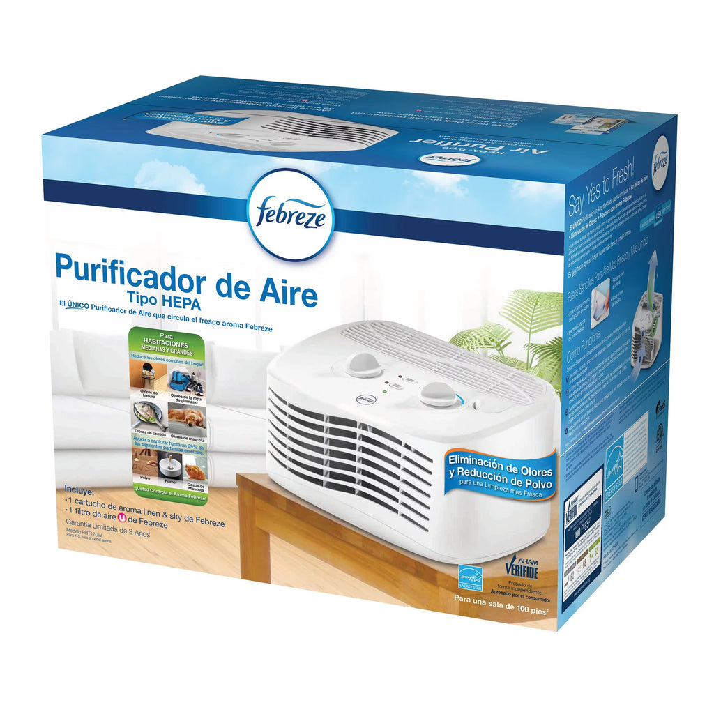 White Tabletop HEPA-Type Air Purifier U39527
