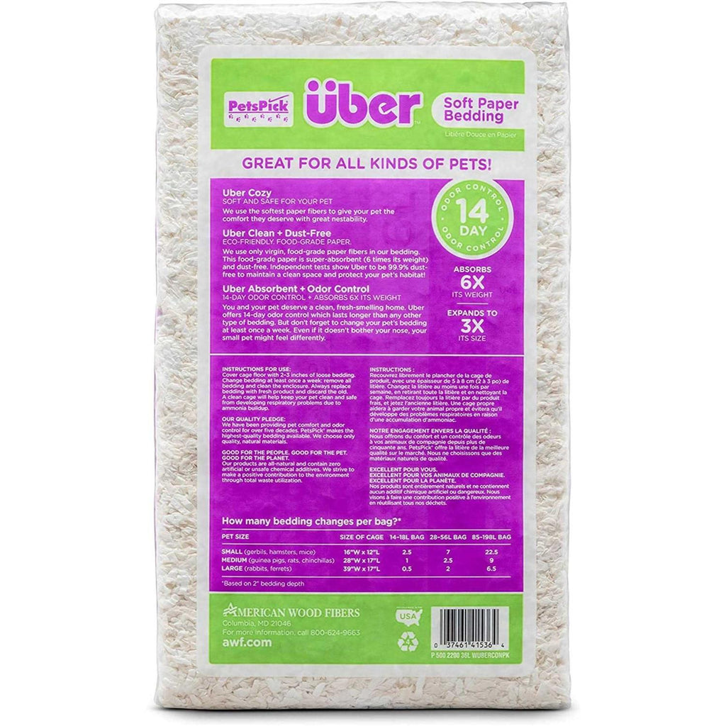 Uber Soft Paper Pet Bedding S590181