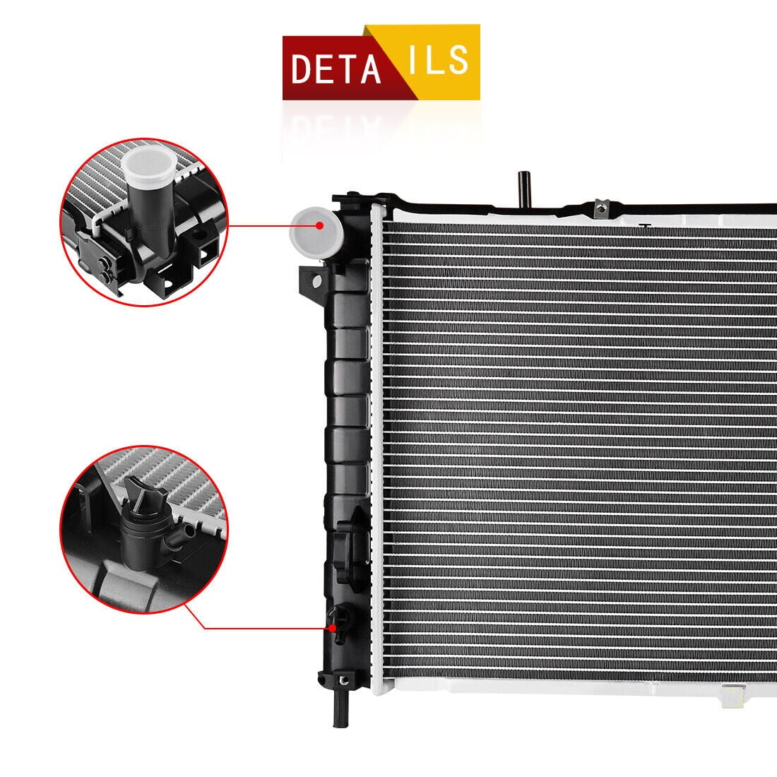Radiator For 2001-2004 Dodge Caravan Voyager Chrysler Town & Country 3.3 3.8L U8847