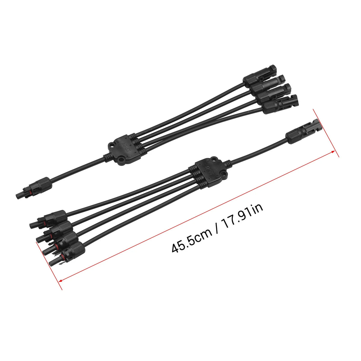 4-Way Solar Cable Connector IP67 Waterproof 12AWG G685