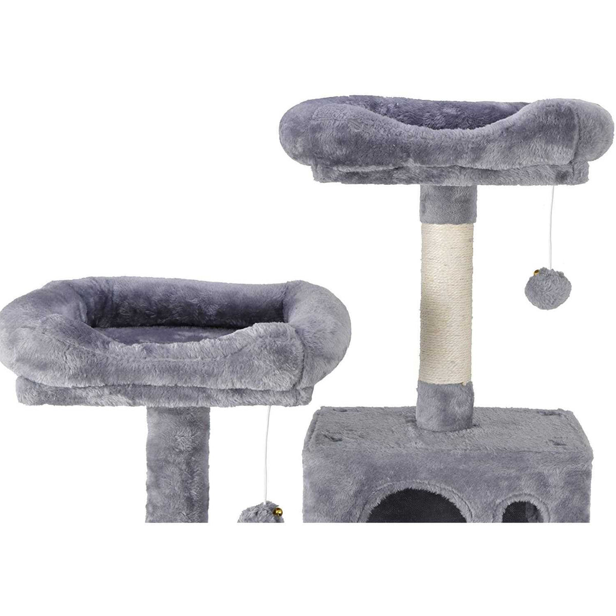 Cat Tree & Condo Scratching Post Tower Z43817