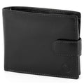 Black Ergonomic Leather Wallet I120