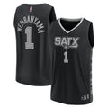 Black Victor Wembanyama Jersey T1033