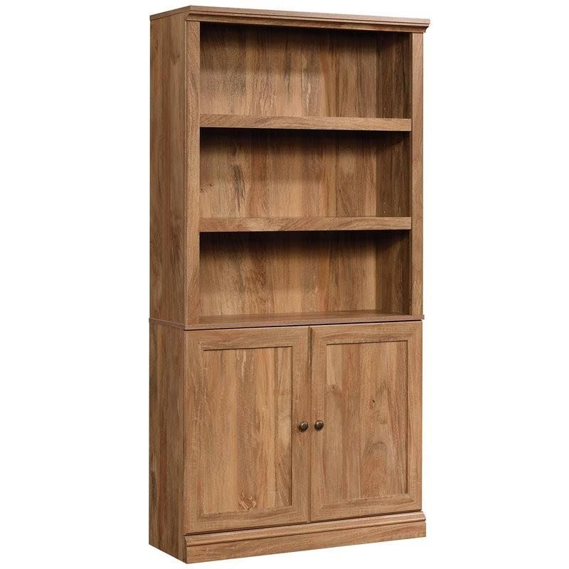 Sindoori Mango Beige 3-Shelf 2-Door Tall Wood Bookcase M52784