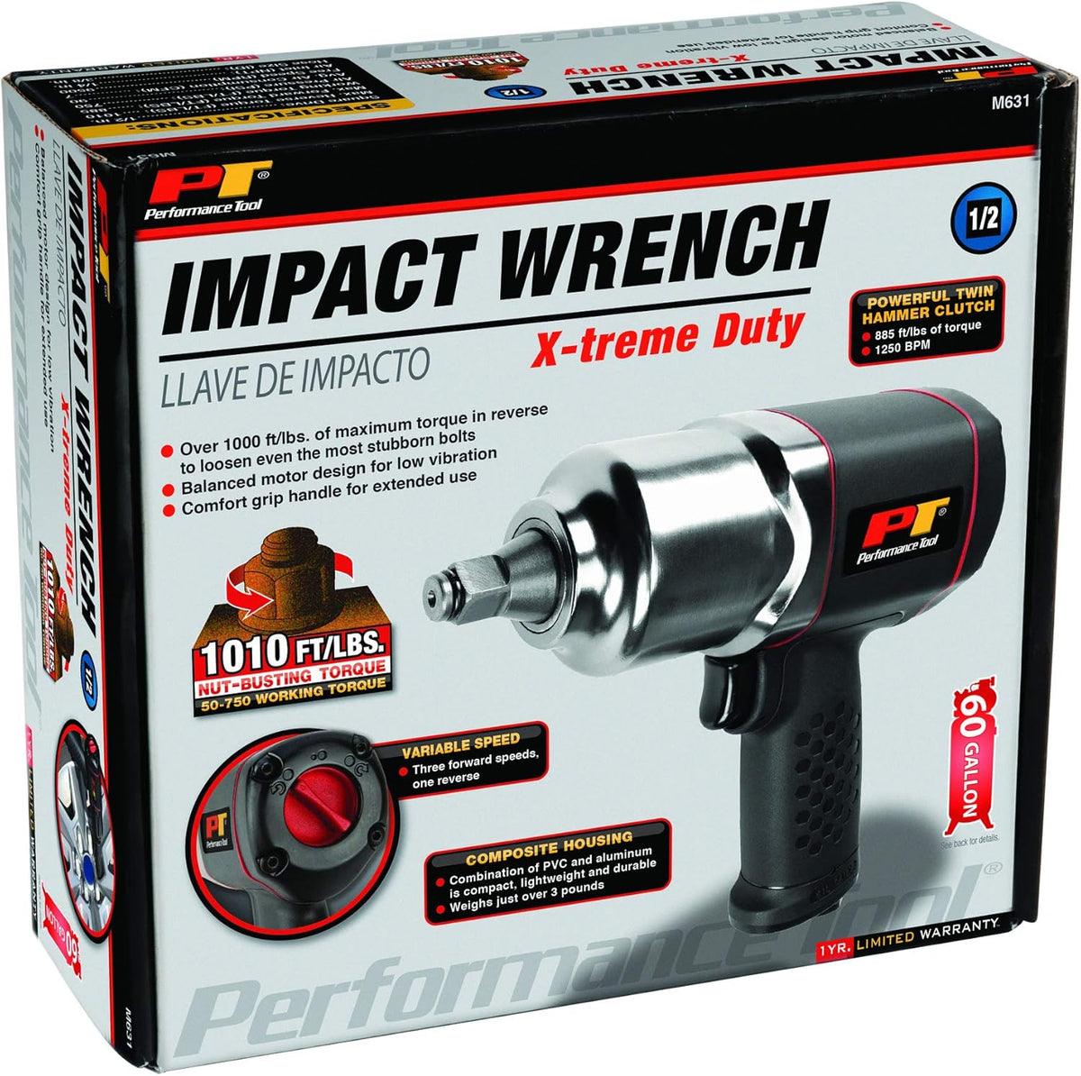 1/2-Inch Composite Impact Wrench Pack of 2 P310499