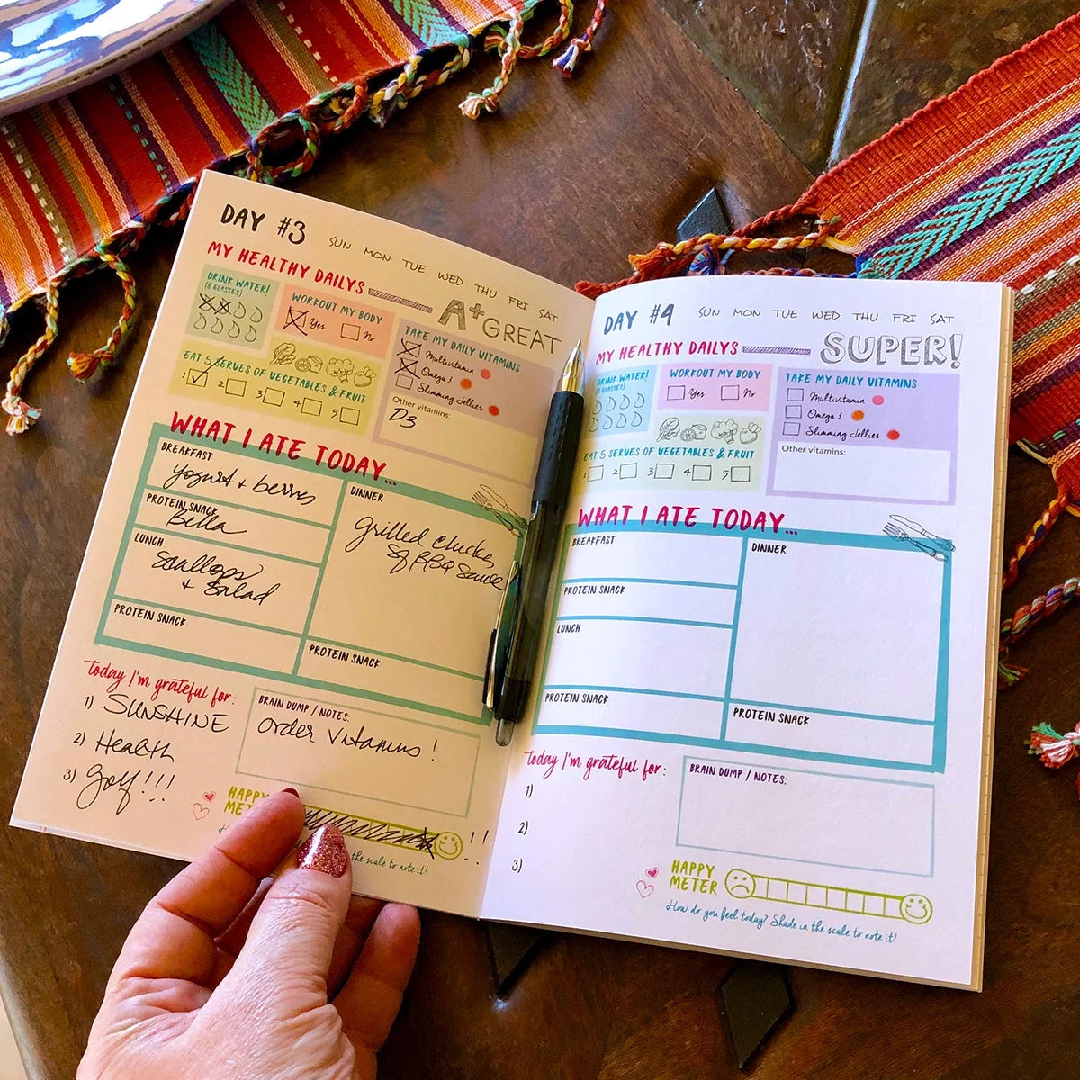 Diet Plan & Daily Food Tracker Q175