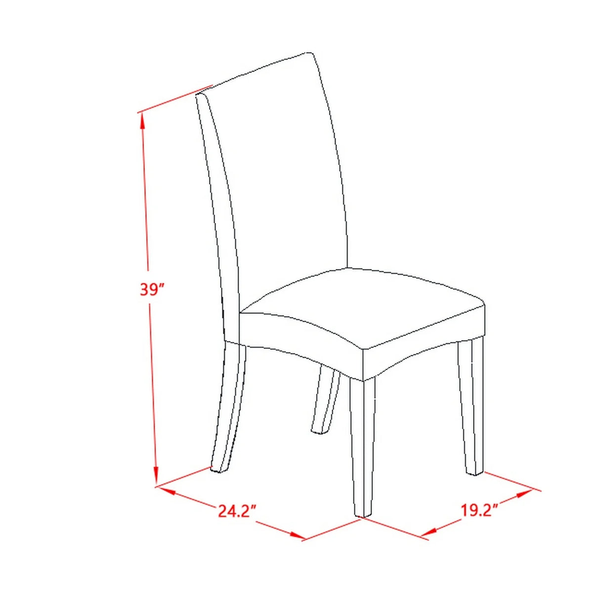 3 Piece Wood Dining Set Q502645