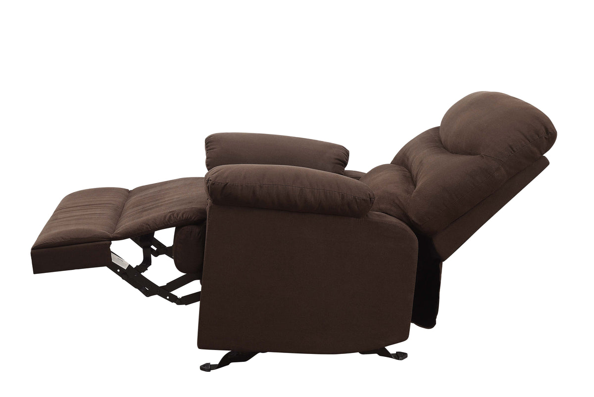 Chocolate Microfiber Recliner S269