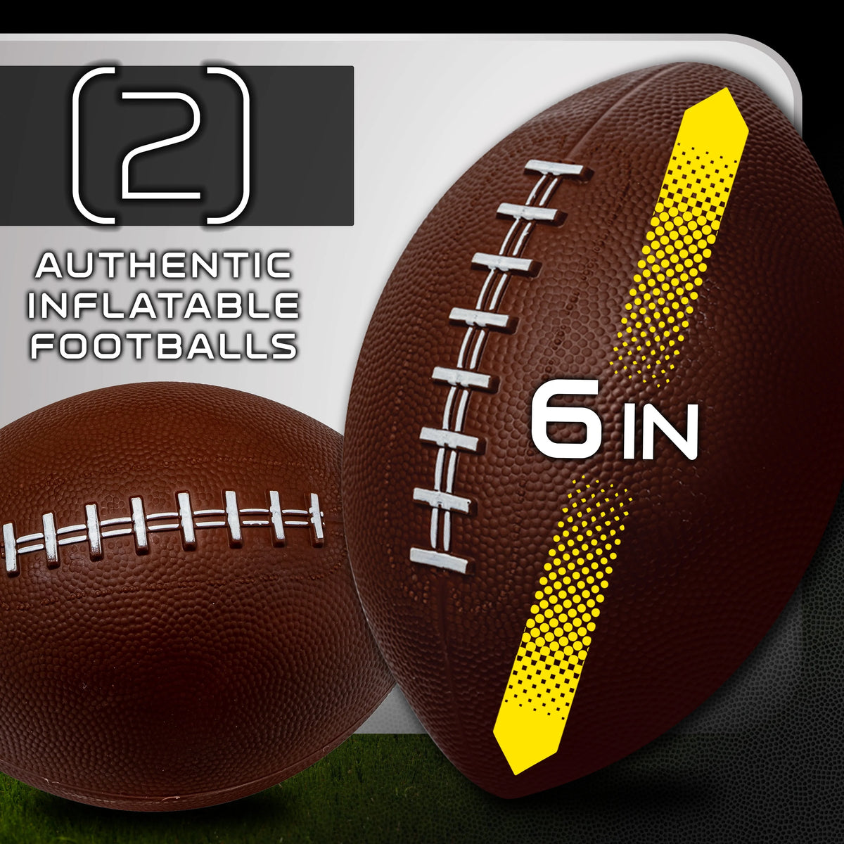 XL Inflatable Football Target Toss Game Z18836