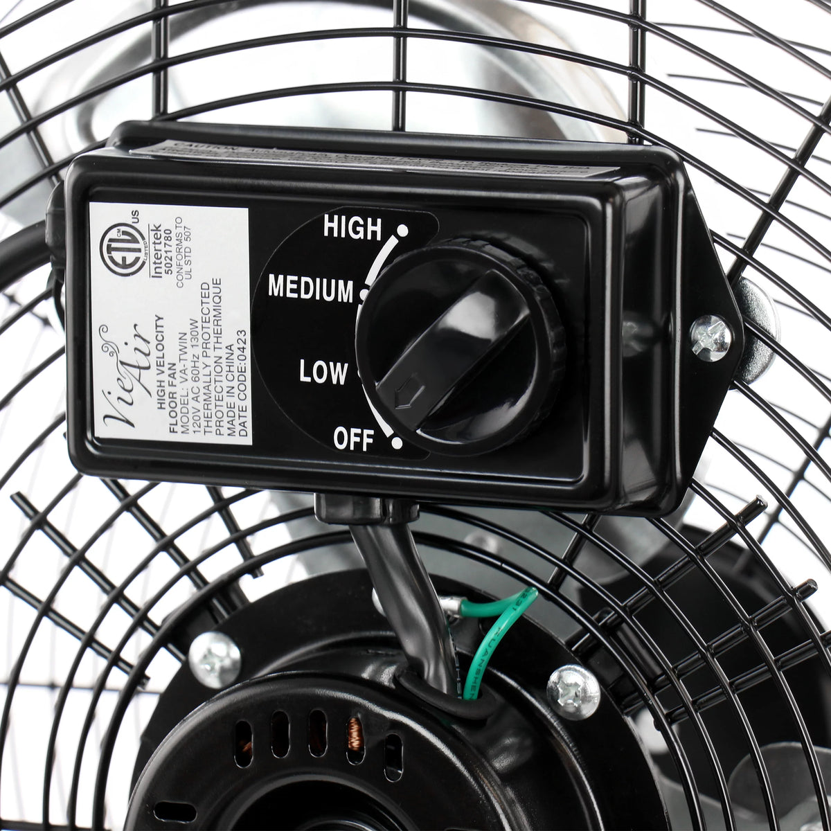 20 Inch 3 Speed Metal Floor Fan S1514