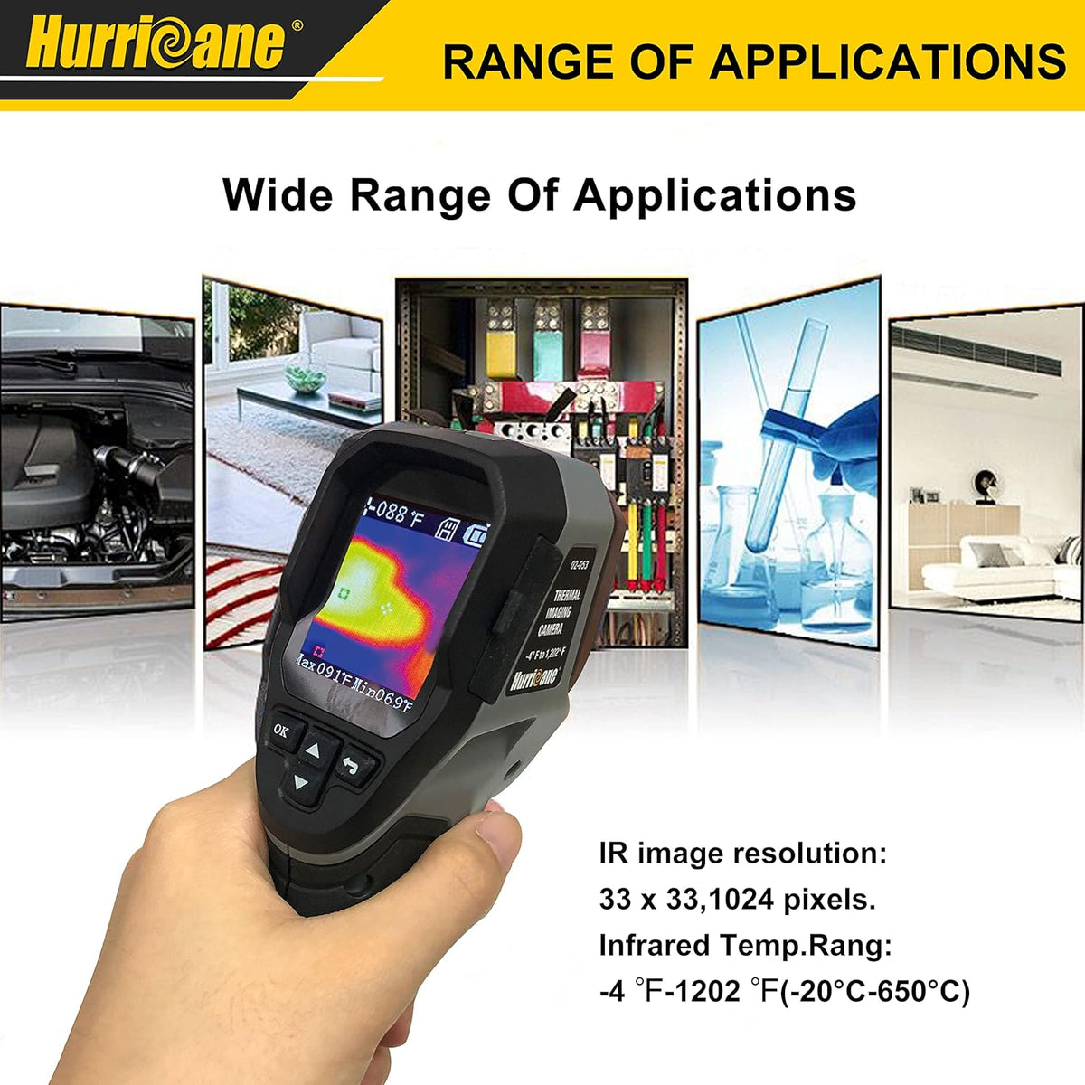 1.8 LCD Handheld Infrared Thermal Imaging Camera Z70089