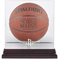 Mahogany Basketball Display Case S97769