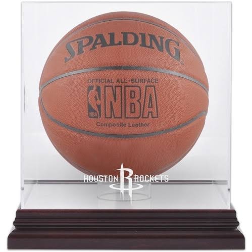 Mahogany Basketball Display Case S97769