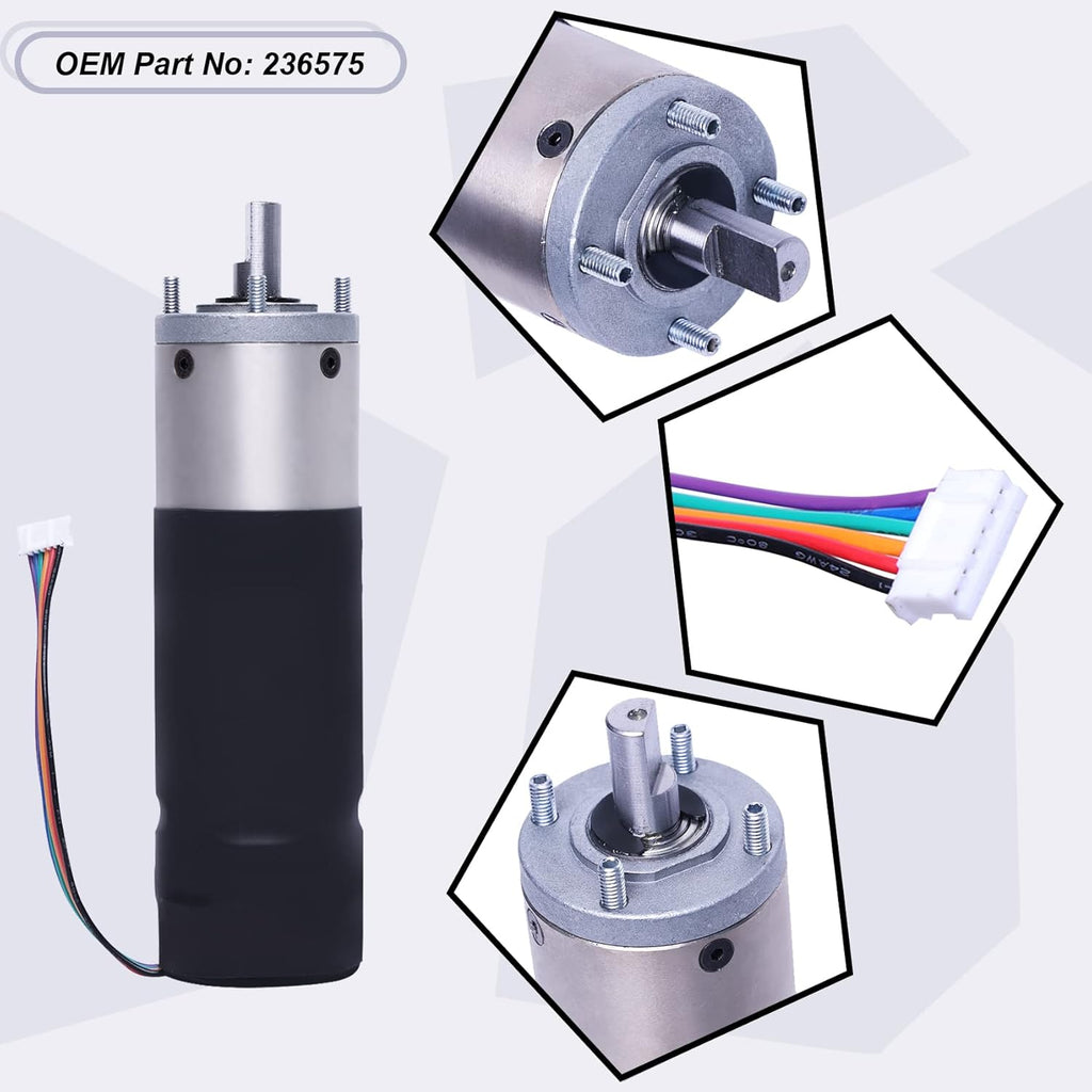 RV In-Wall Slide-Out Motor, 12V, 300:1 High Torque Gear Ratio D2509