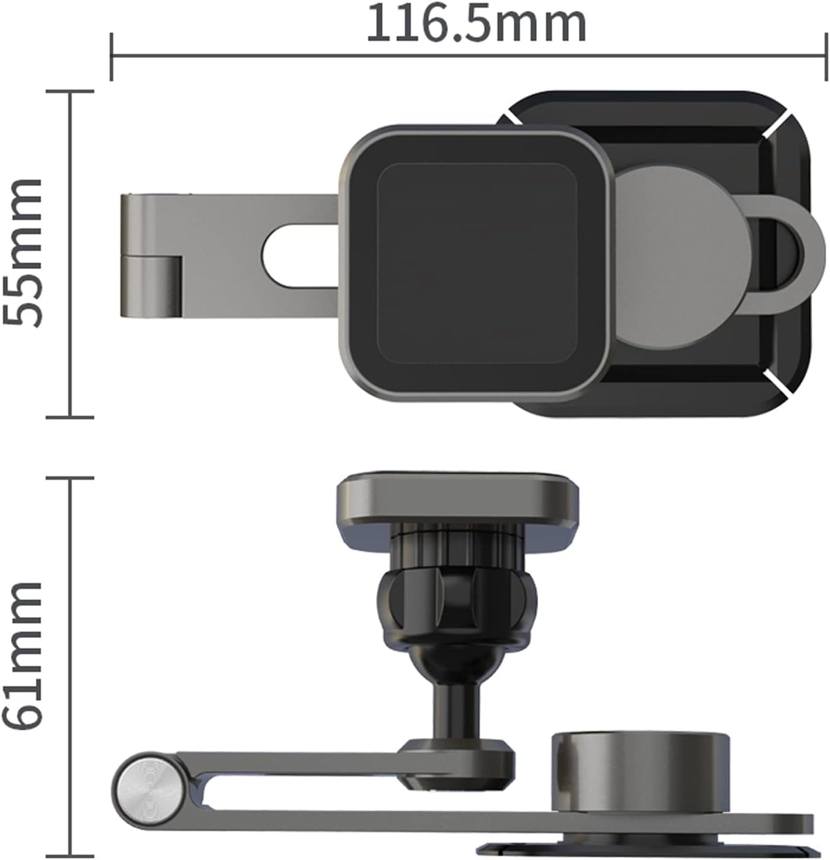 Pack of 2 Magnetic Car Phone Holder Mount K319