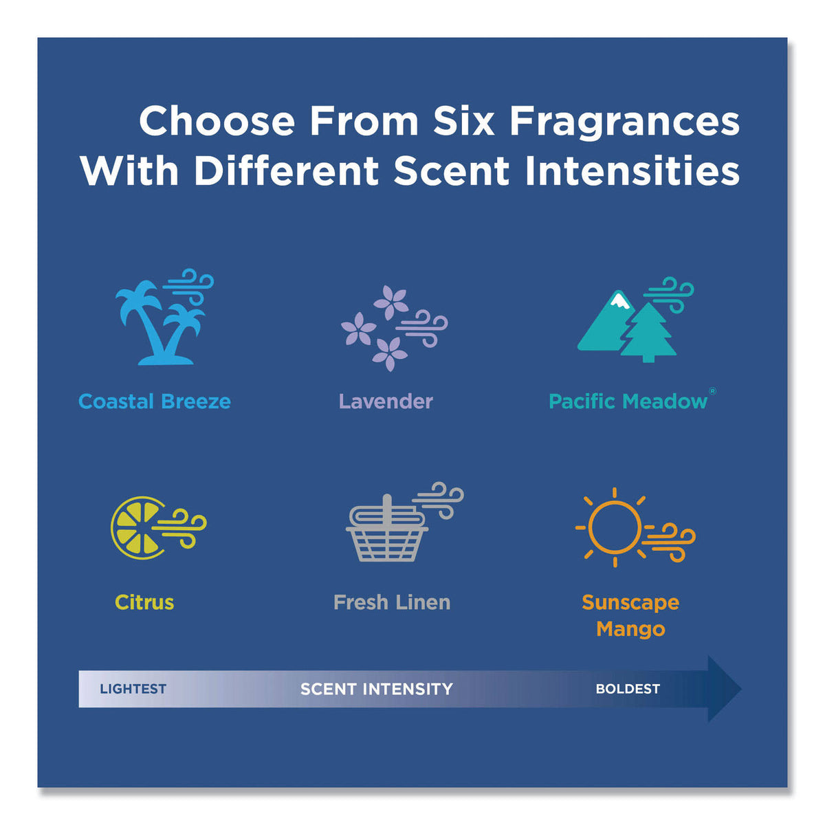 Coastal Breeze Gel Freshener, 12/Carton E515751