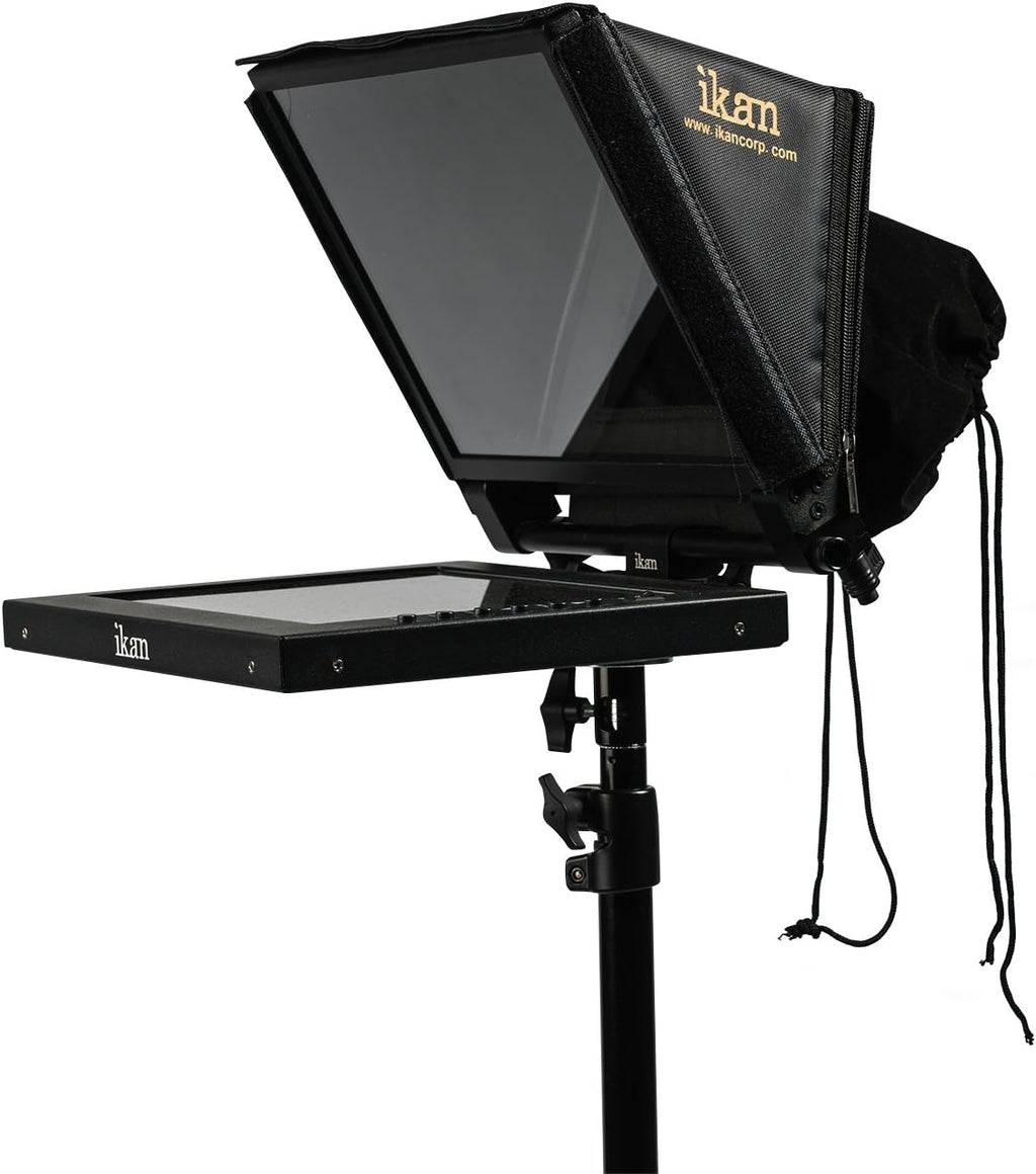 12-inch Portable Teleprompter Kit with Adjustable Glass Frame D382043
