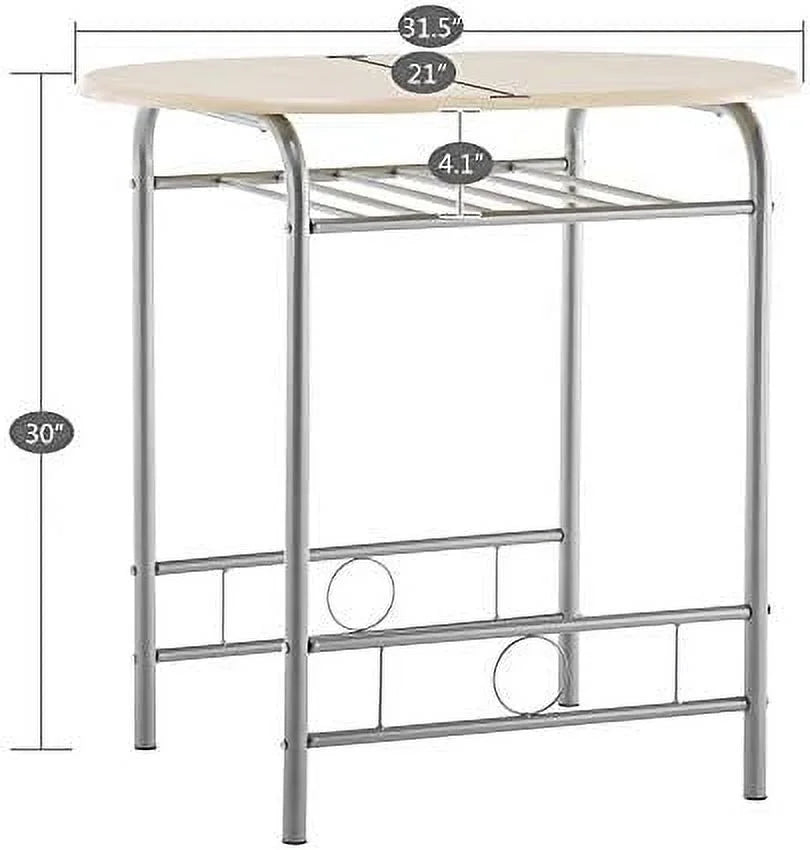 3-Piece Kitchen Table Set V768