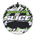 2-Person Towable Boat Tube Float Heavy-Duty Nylon Green Camo U8411