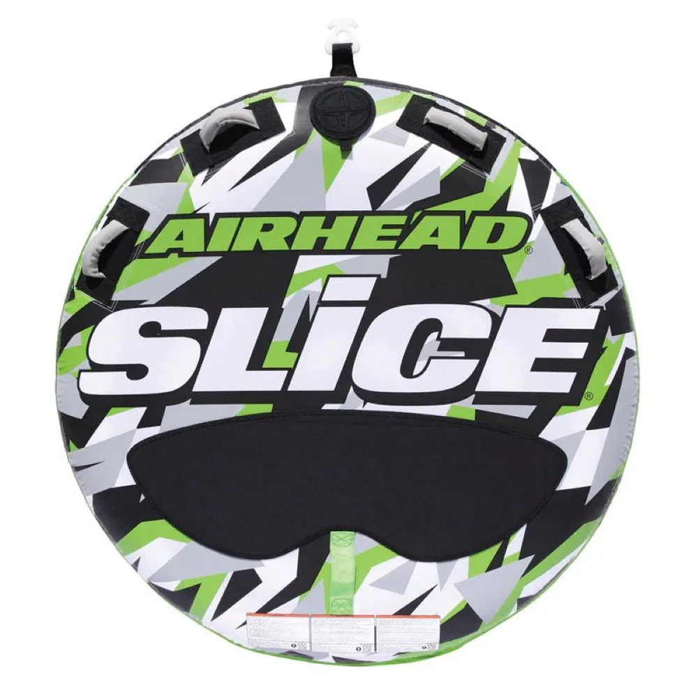 2-Person Towable Boat Tube Float Heavy-Duty Nylon Green Camo U8411