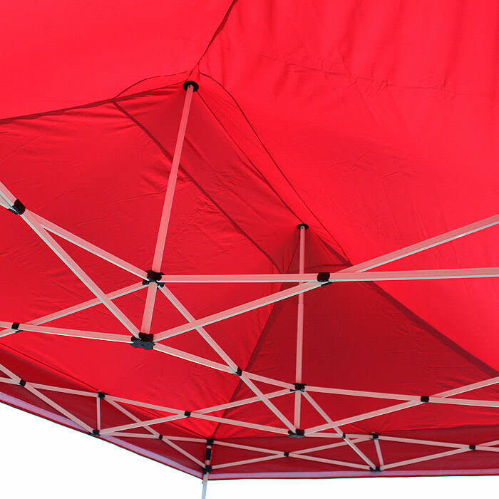 White Frame Instant Pop Up Tent W8927