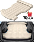 Inflatable Camping Air Mattress with Air Pump and Headrest I638463