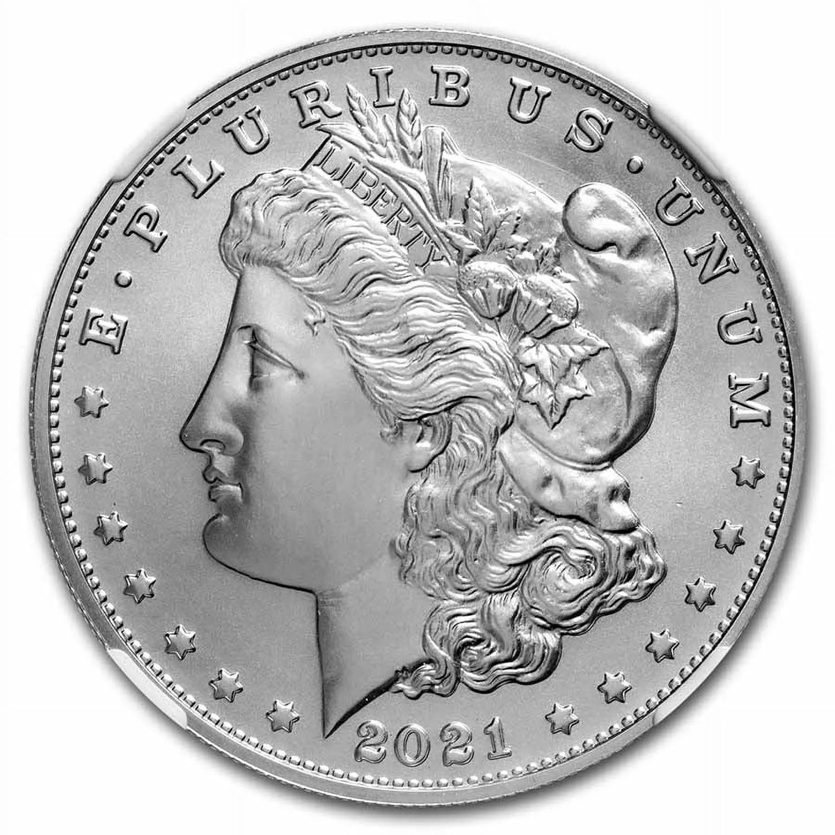 Silver Morgan Dollar MS-70 NGC X1985