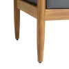 Acacia Wood 4 Seater Chat Set P152