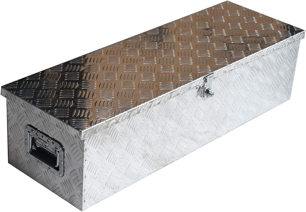 39 Inch Aluminum Tool Box with Lock and Key V513