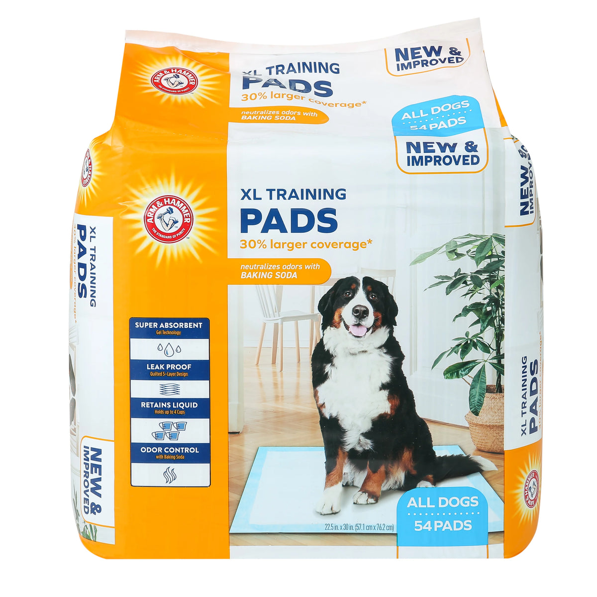 XL Dog Training Pads 54ct B764026